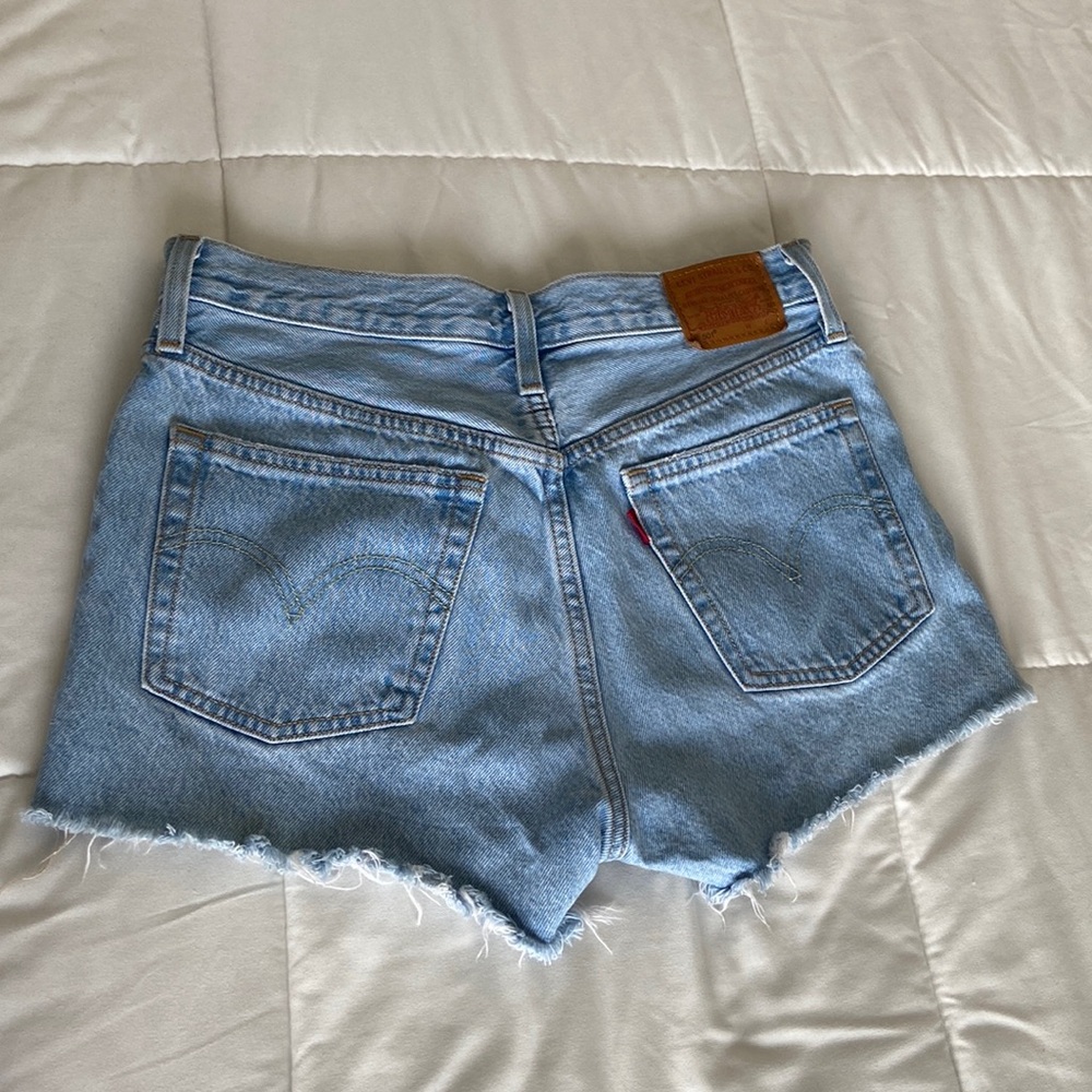 Blue Jean Levi Shorts